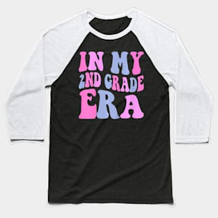 Back to School In My 2nd Second Grade Era,Teacher Kids Girls Baseball T-Shirt